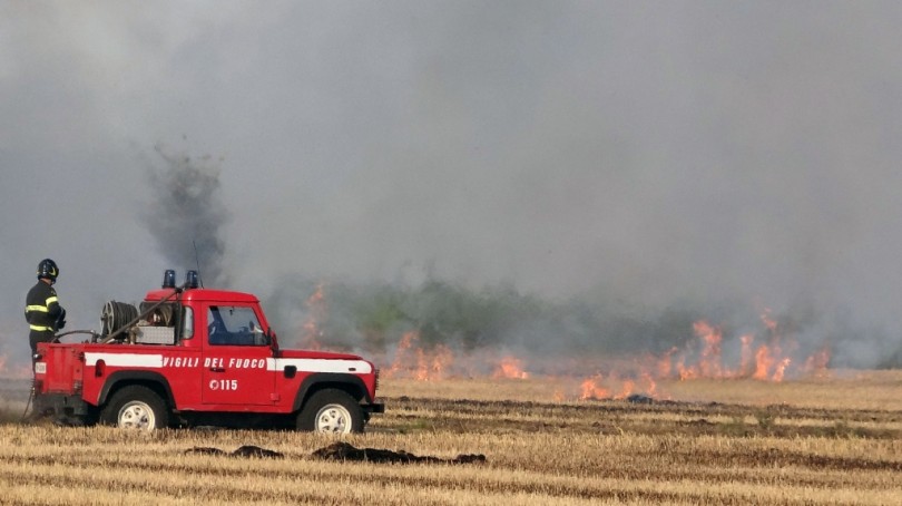 Dichiarato lo stato di massima pericolosità incendi boschivi